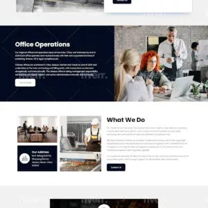 1-Page Landing Page WordPress Development